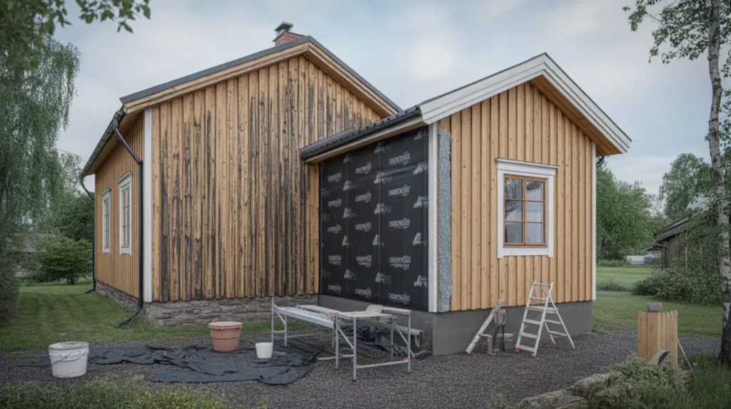 dags att byta tr panel fasadrenovering som stoppar fukt s nker energikostnaden och h jer husets v rde